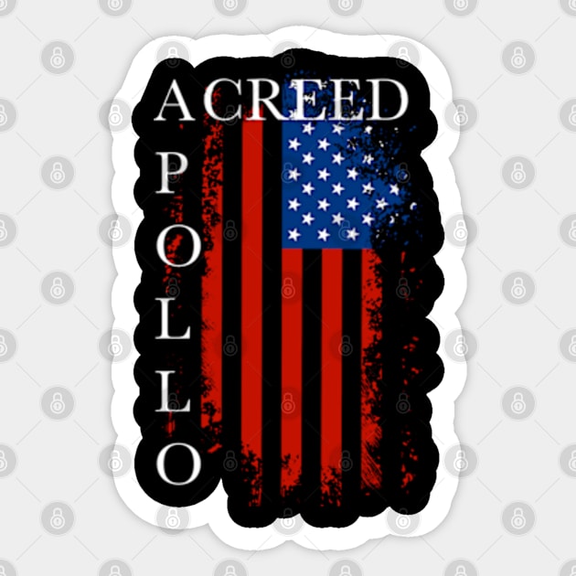 Apollo Creed Sticker by RedwaneShop